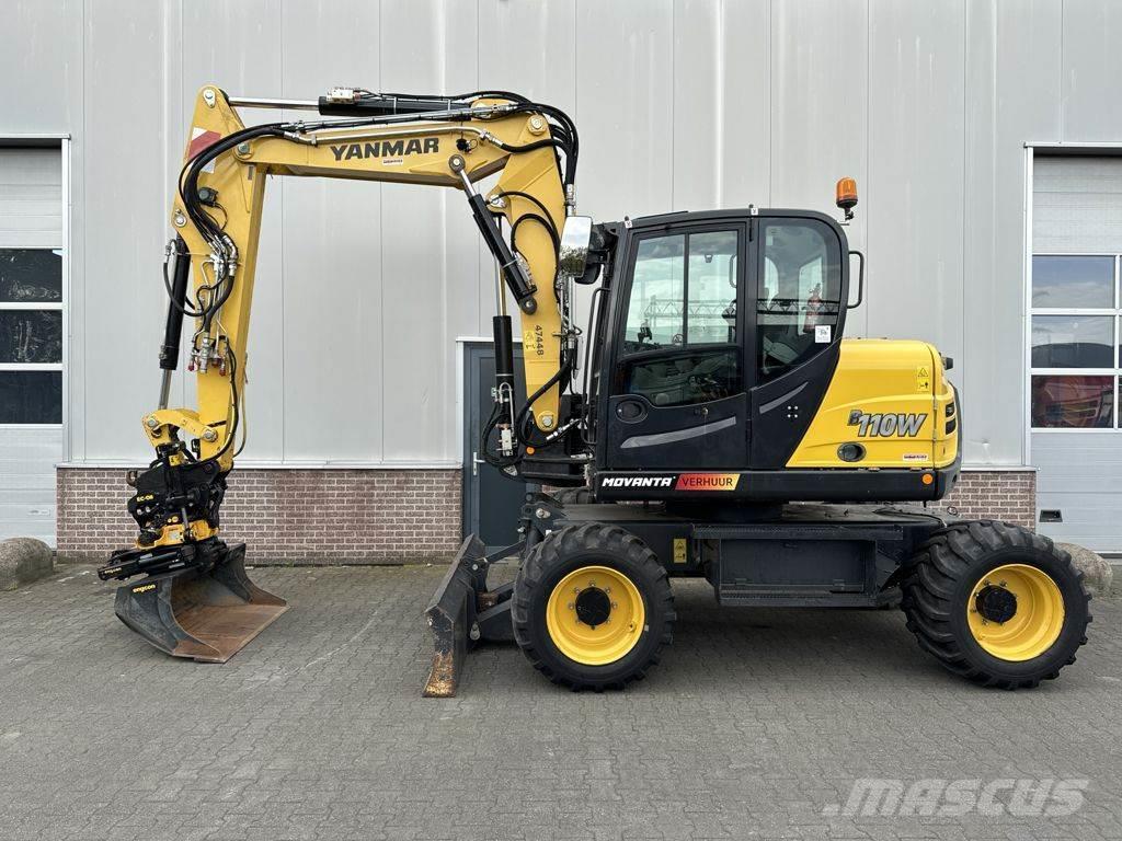 Yanmar B110W Excavadoras de ruedas