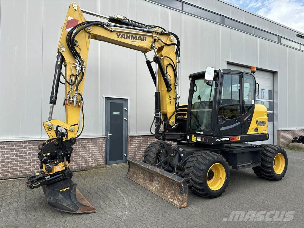 Yanmar B110W Excavadoras de ruedas