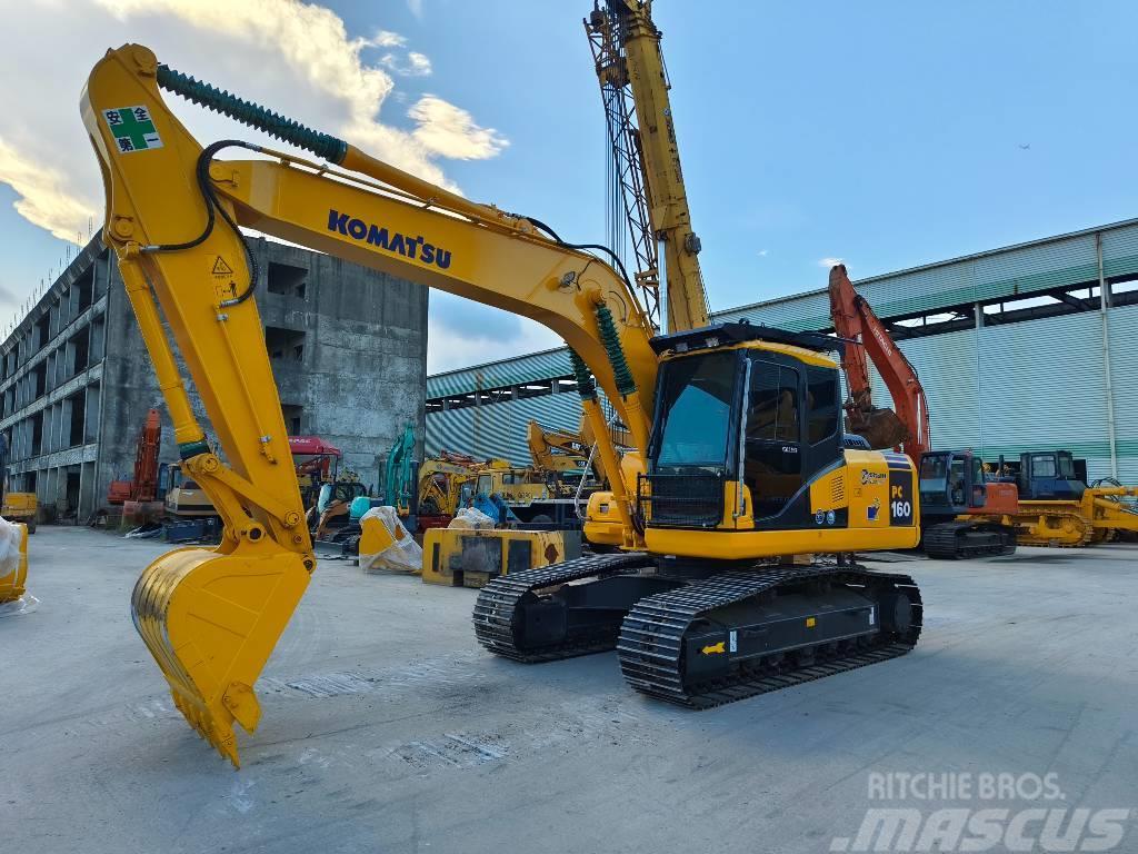 Komatsu pc160 Excavadoras sobre orugas