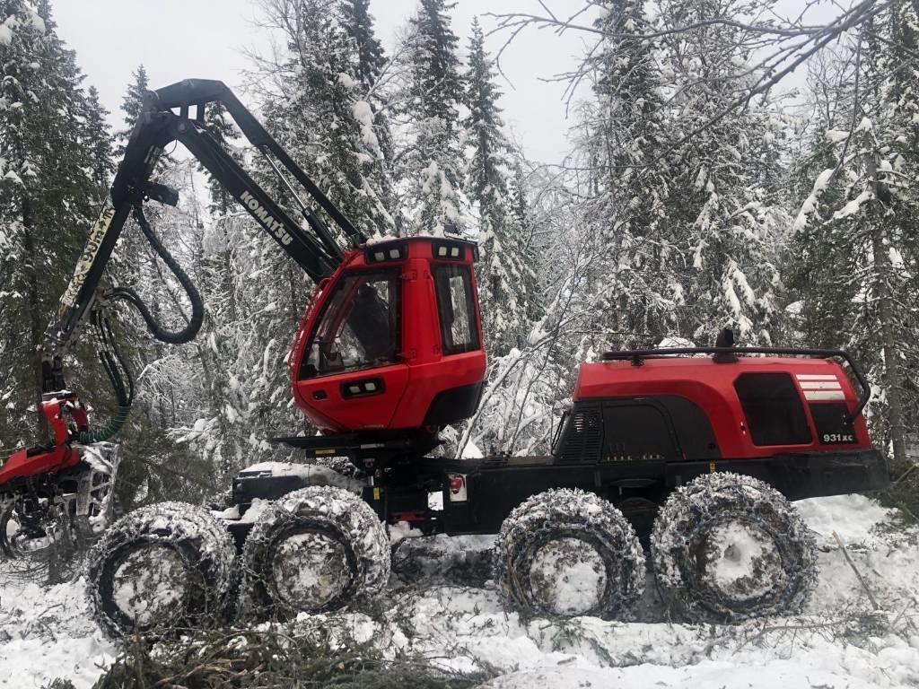 Komatsu 931XC Cosechadoras