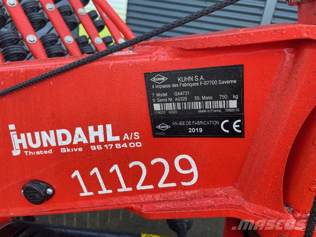 Kuhn GA 4731 Rastrilladoras y rastrilladoras giratorias