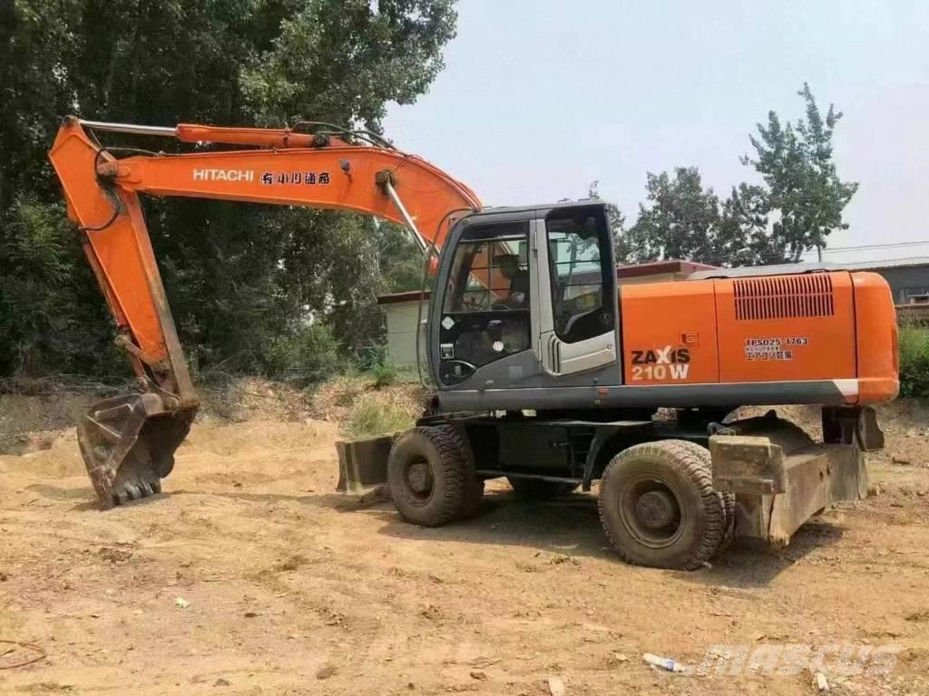 Hitachi 210w Excavadoras de ruedas