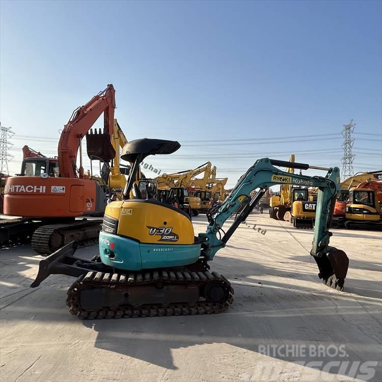 Kubota U 30 Excavadoras sobre orugas