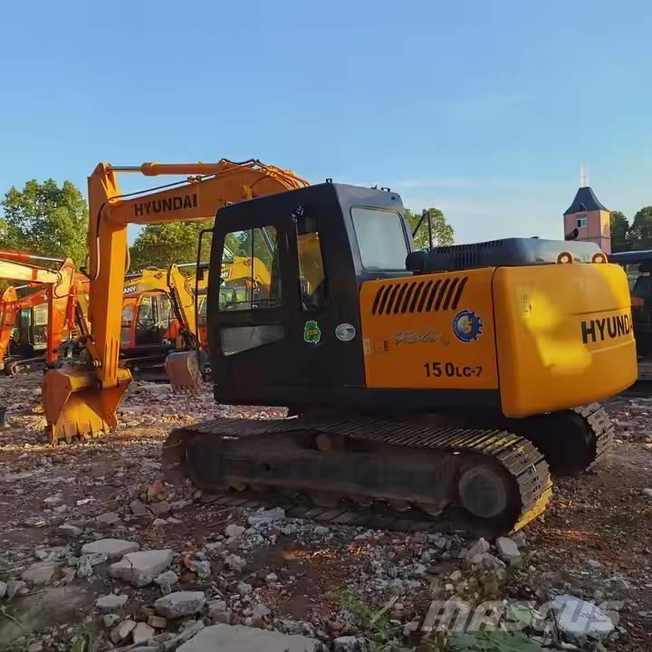 Hyundai 150LC-7 Excavadoras sobre orugas