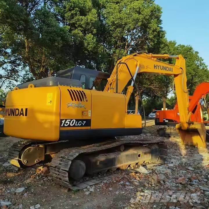 Hyundai 150LC-7 Excavadoras sobre orugas