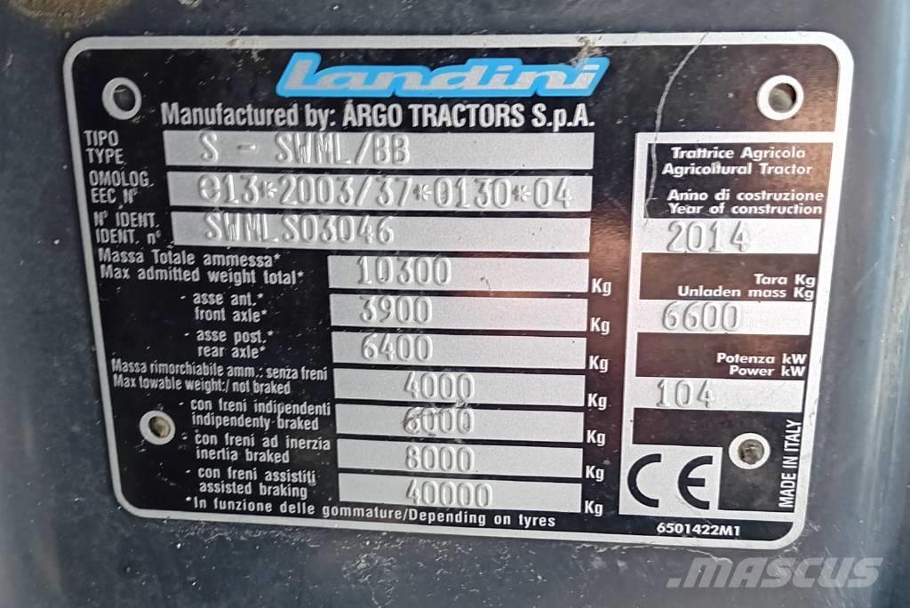 Landini LPower 145 Tractores