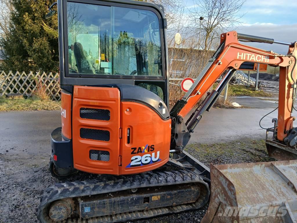 Hitachi ZX 26U Miniexcavadoras