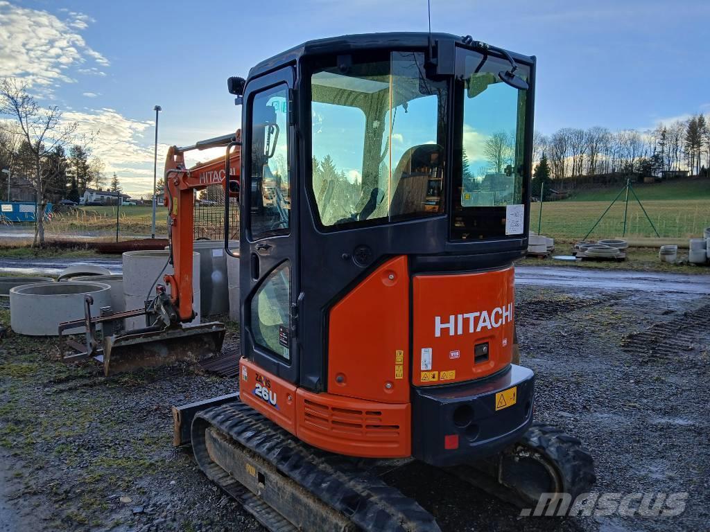 Hitachi ZX 26U Miniexcavadoras