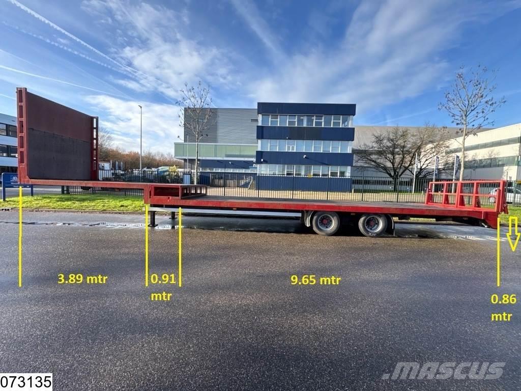 Zwalve semie Semirremolques de plataformas planas/laterales abatibles