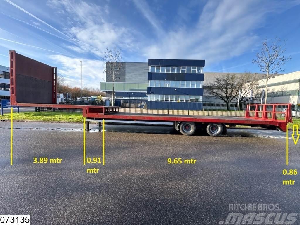 Zwalve semie Semirremolques de plataformas planas/laterales abatibles