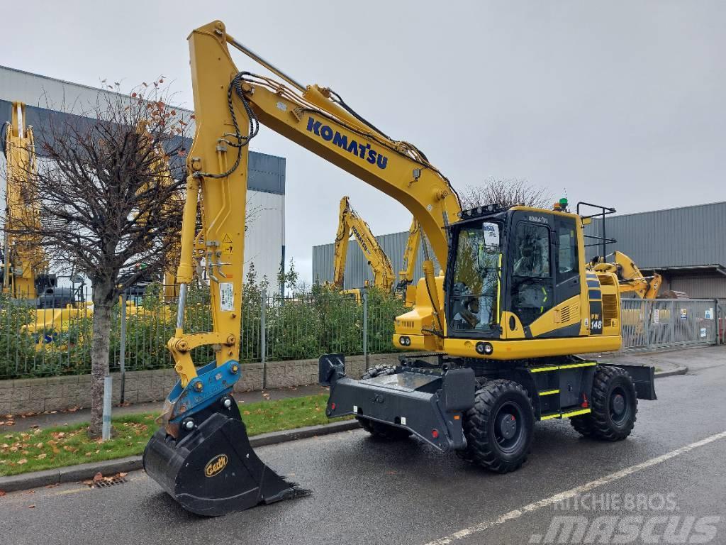 Komatsu PW148-11 Excavadoras de ruedas