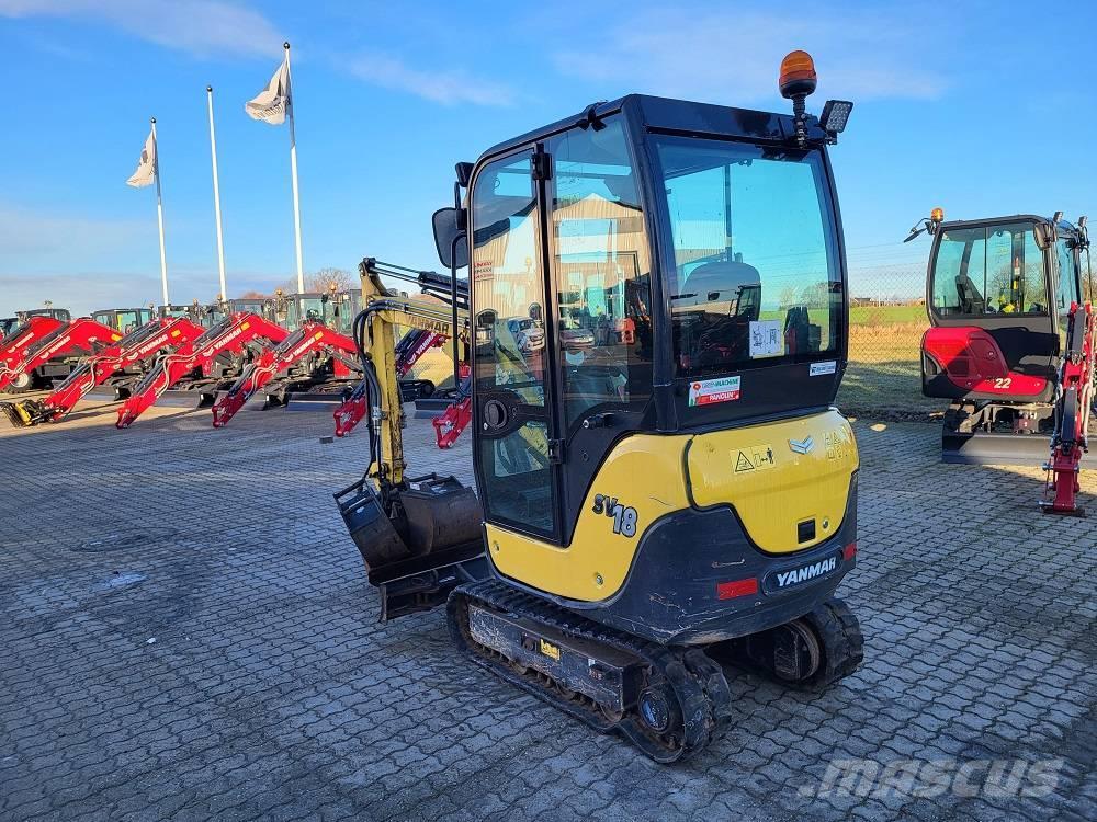 Yanmar SV 18 Miniexcavadoras