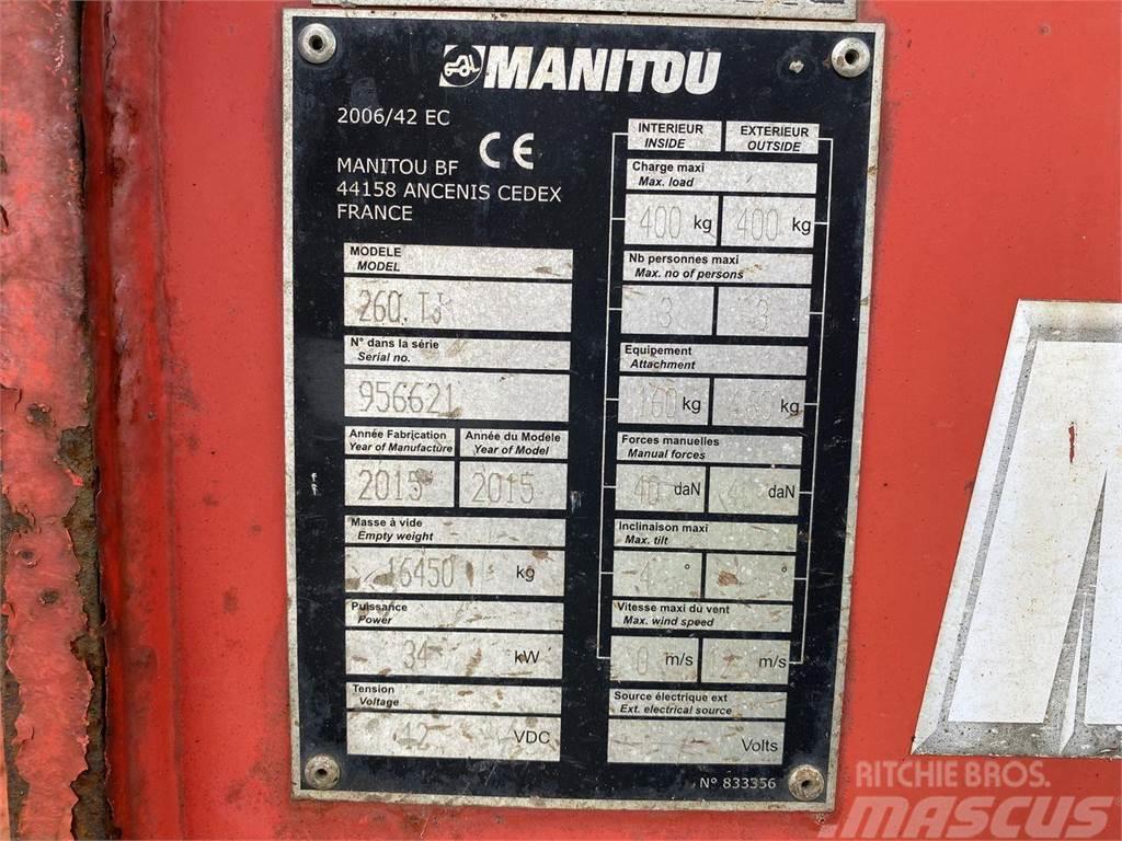 Manitou 260TJ Plataformas con brazo de elevación manual