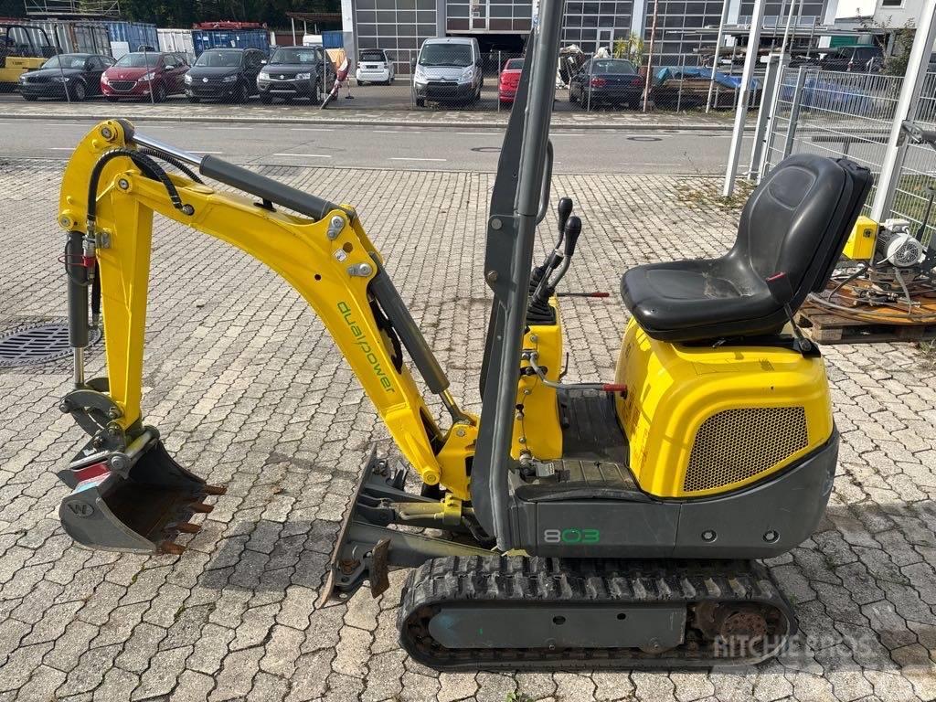 Wacker Neuson 803 Excavadoras sobre orugas