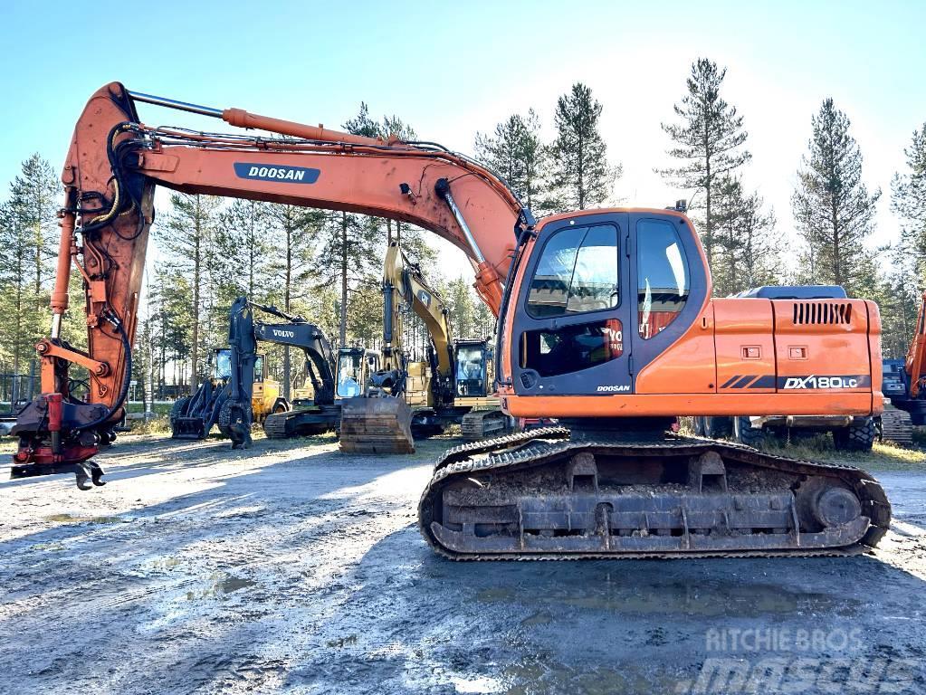 Doosan DX180LCH PYÖRITTÄJÄLLÄ Excavadoras sobre orugas