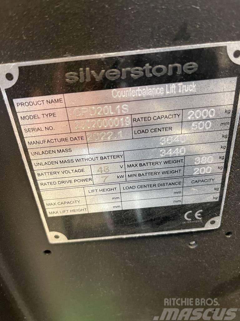 Silverstone CPD20L1-S Carretillas de horquilla eléctrica