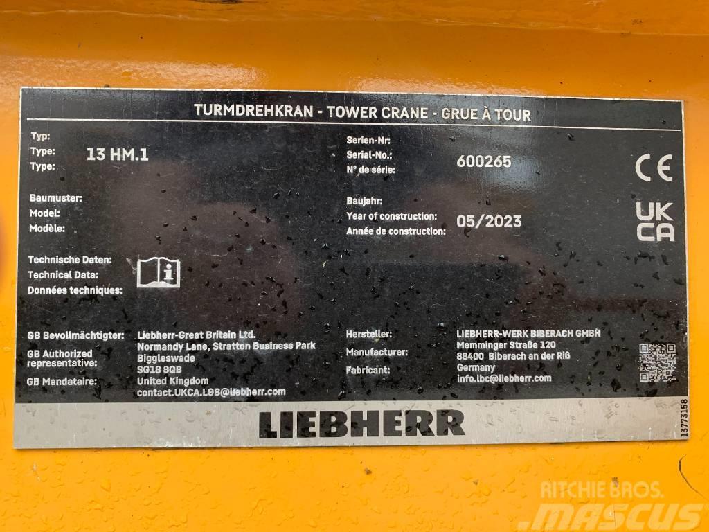 Liebherr 13HM Grúas torre