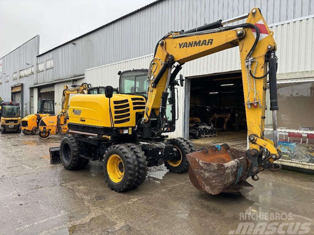 Yanmar B95W (40408) Excavadoras de ruedas