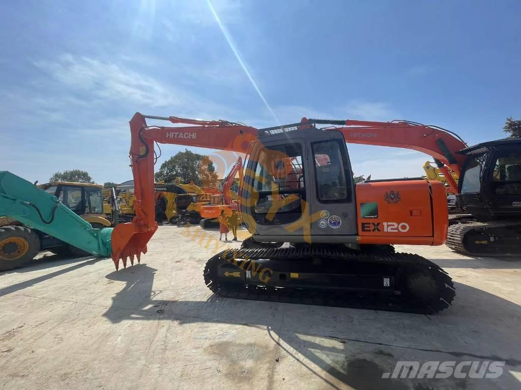 Hitachi EX 120 Excavadoras sobre orugas