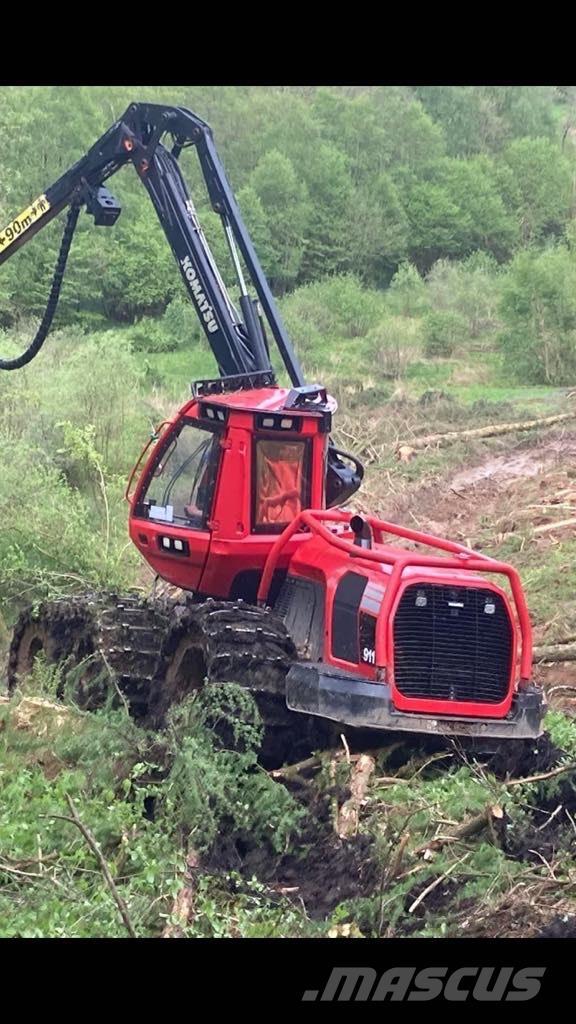 Komatsu 911 Cosechadoras