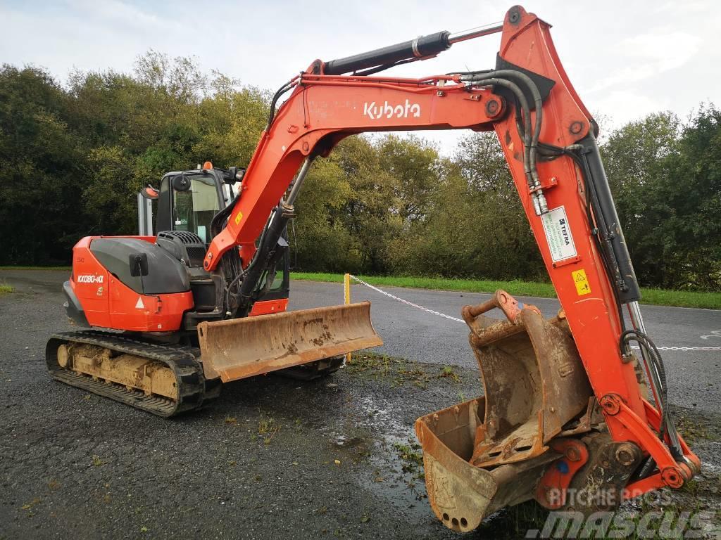 Kubota Kx080-4 Excavadoras 7t - 12t