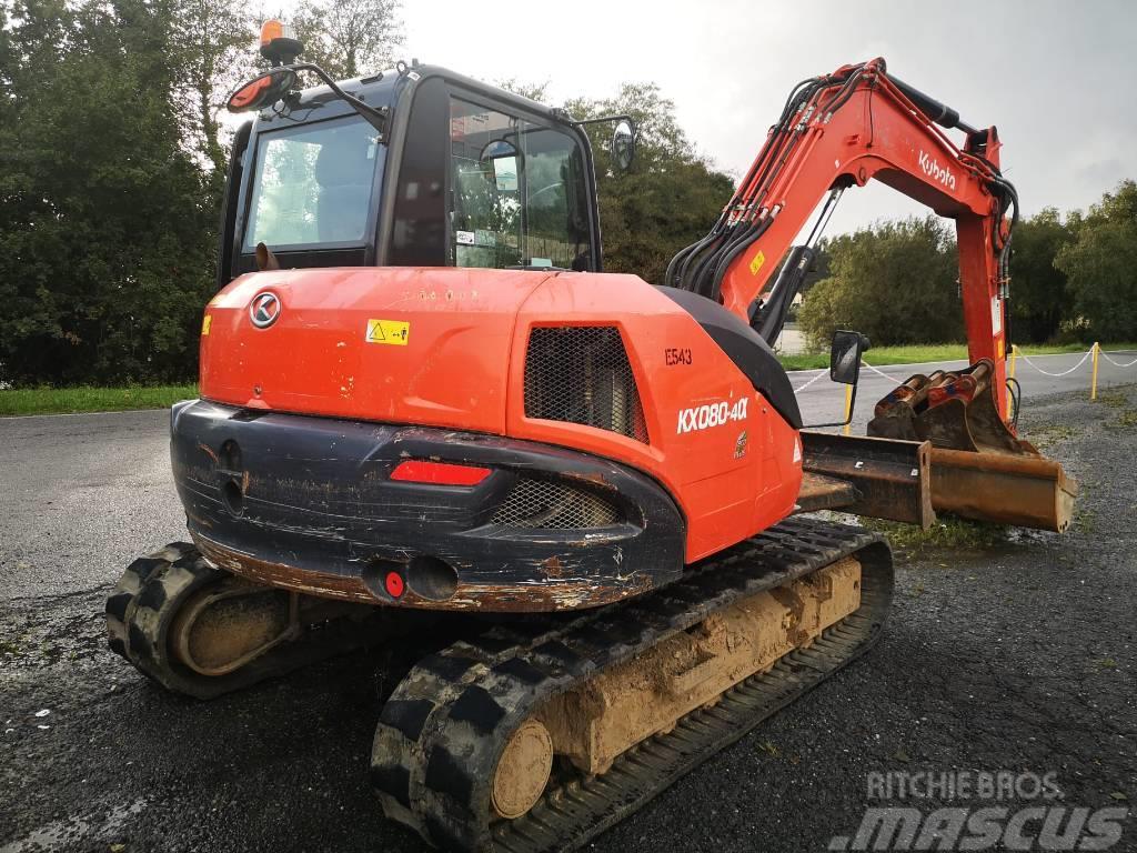 Kubota Kx080-4 Excavadoras 7t - 12t