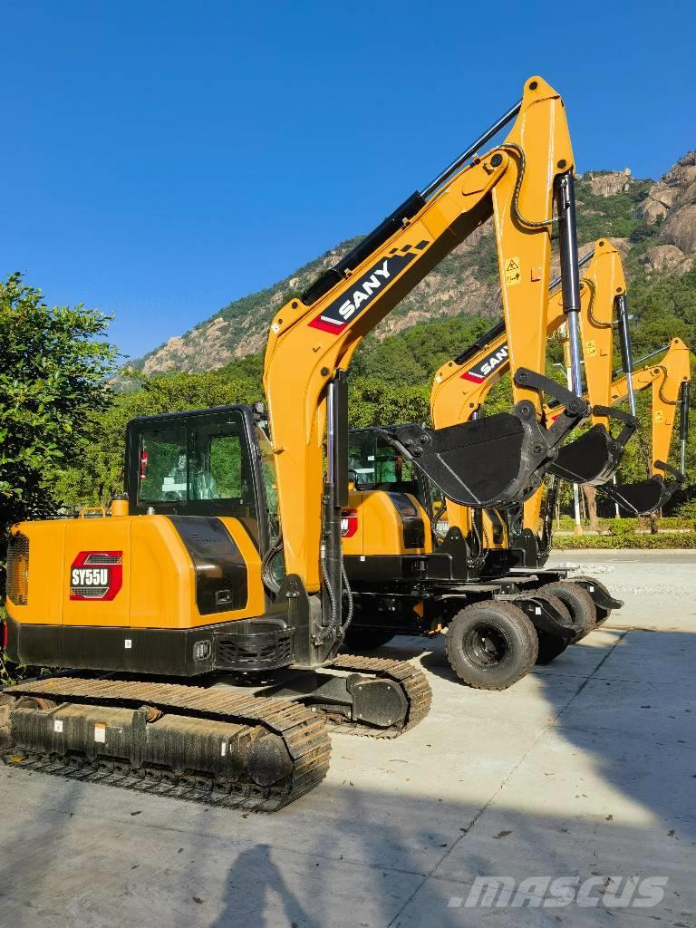 Sany sy55u Miniexcavadoras