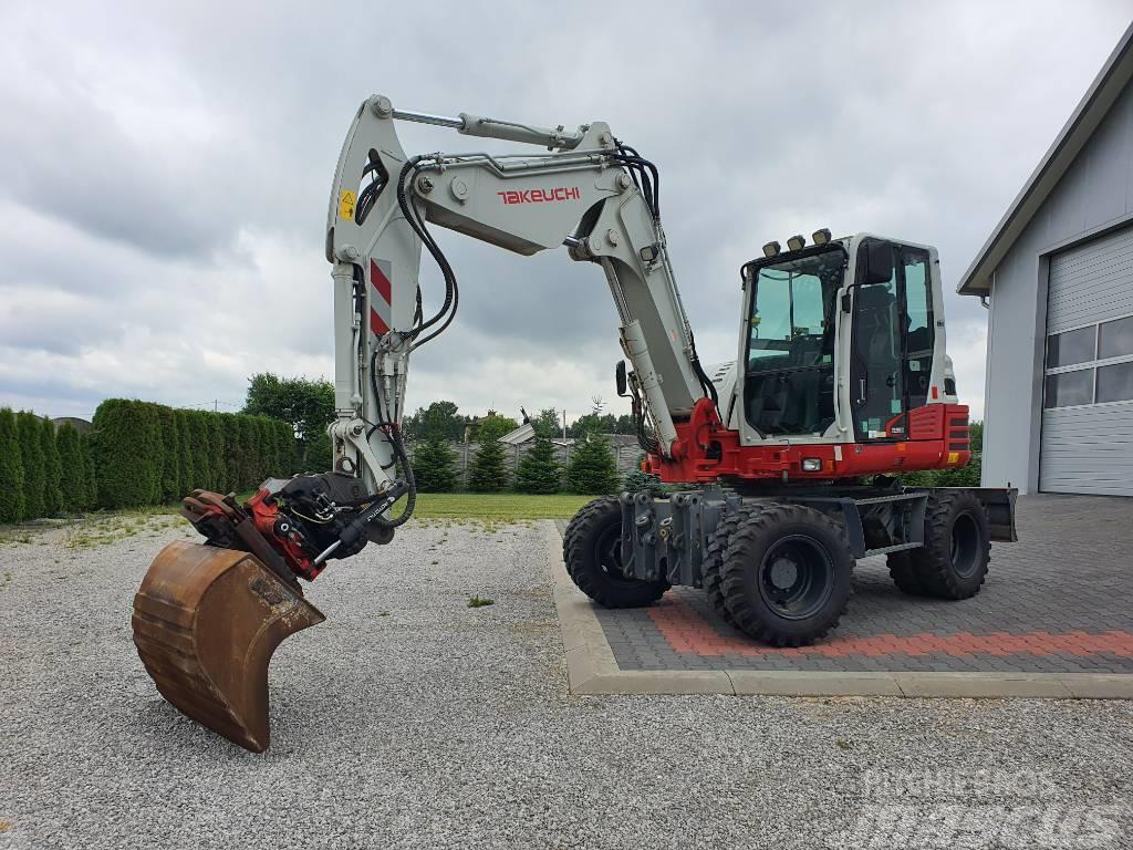 Takeuchi TB295W Excavadoras de ruedas