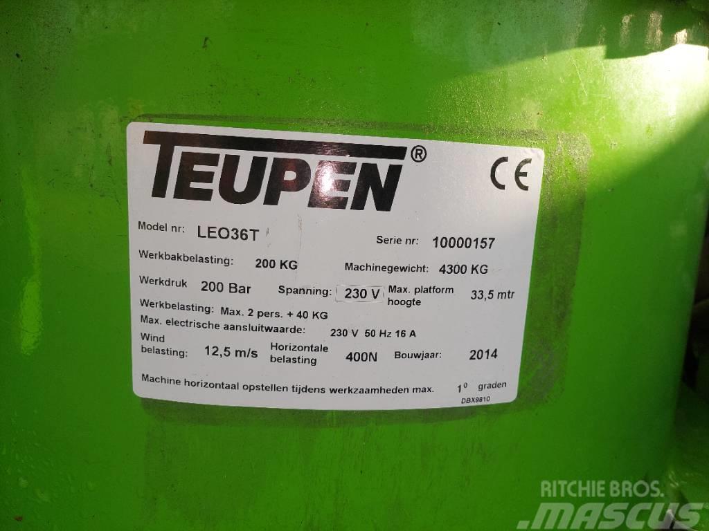 Teupen LEO36T Plataformas con brazo de elevación telescópico