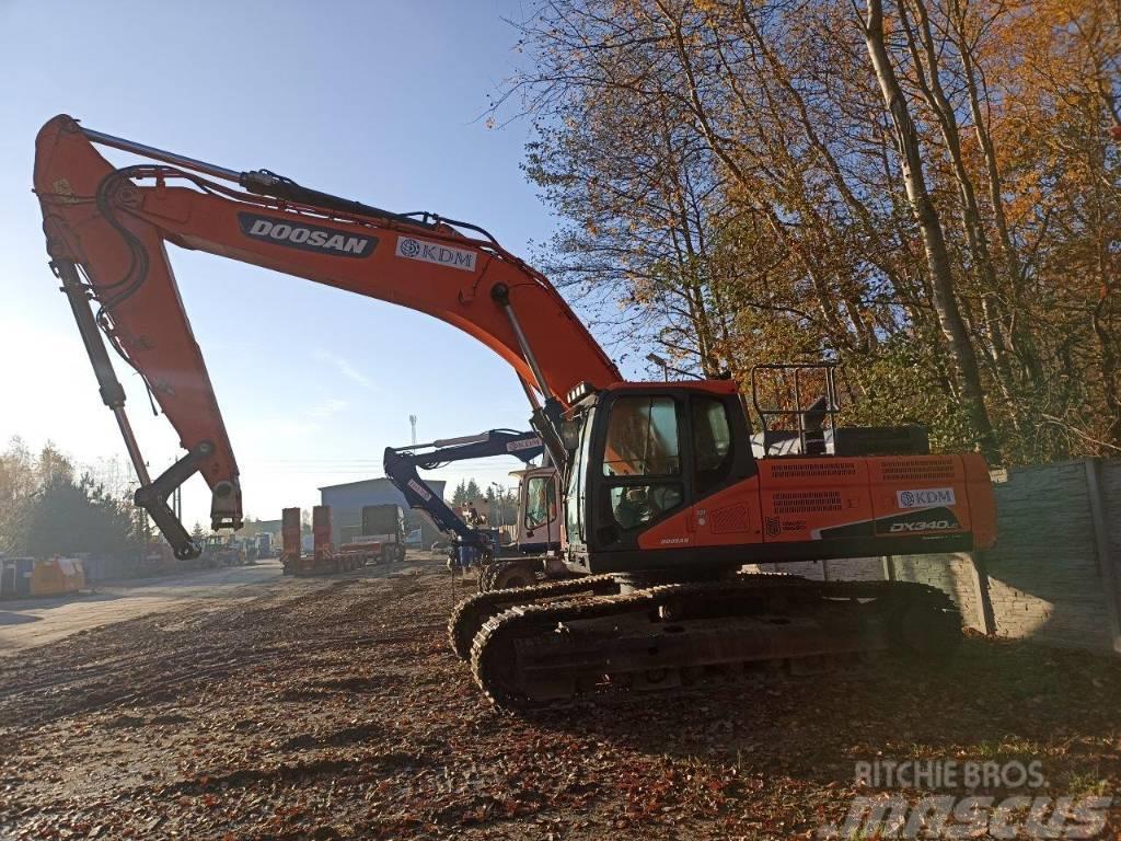 Doosan DX340LC-5 Retrocargadoras