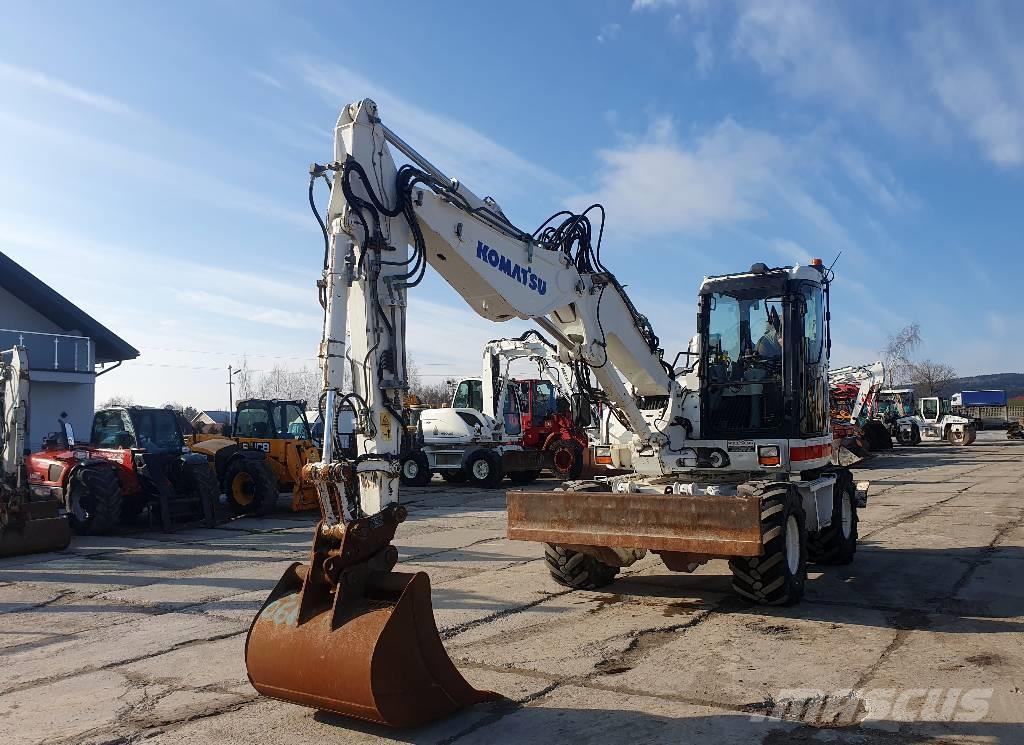 Komatsu PW98MR-8 Excavadoras de ruedas