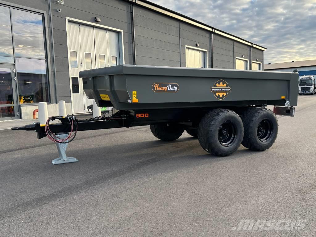 Palmse Trailer Entreprenaddumper D900XHD 9 TON Remolques con caja de volteo