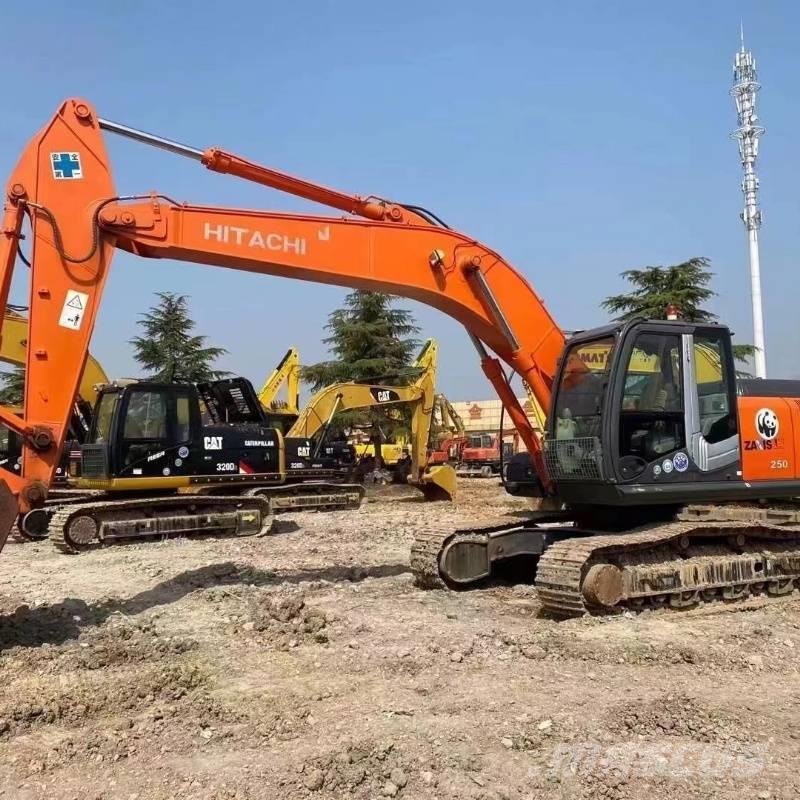 Hitachi ZX 250 Excavadoras sobre orugas