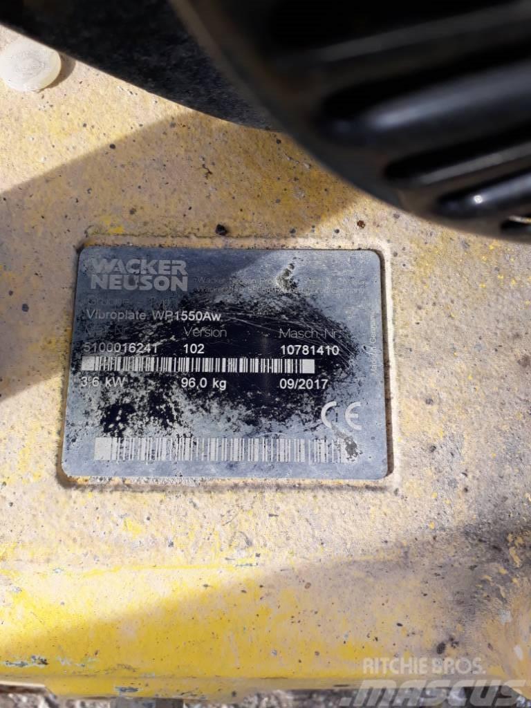 Wacker Neuson WP1550AW Placas compactadoras