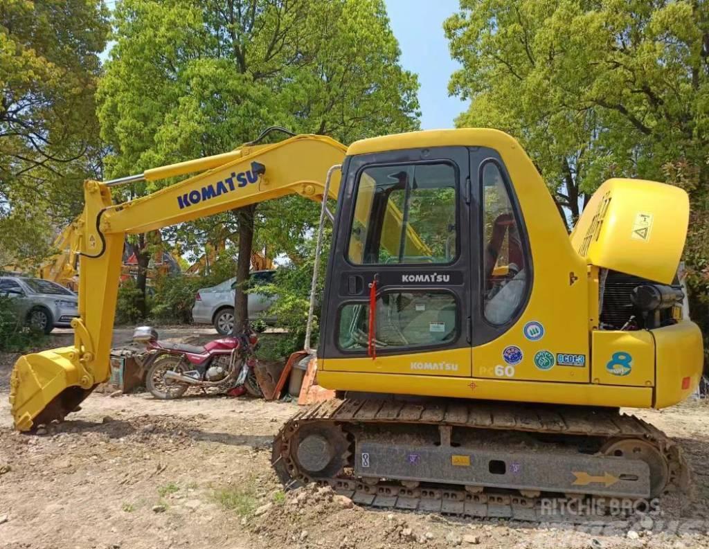 Komatsu PC 60 Excavadoras sobre orugas