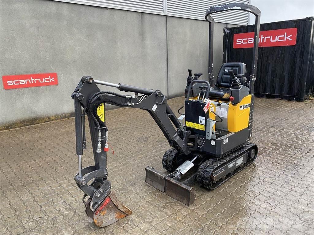 Bobcat E10 Excavadoras de ruedas