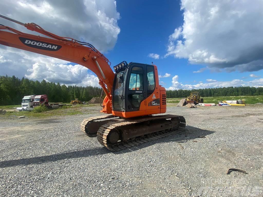 Doosan 140 LCR Excavadoras sobre orugas