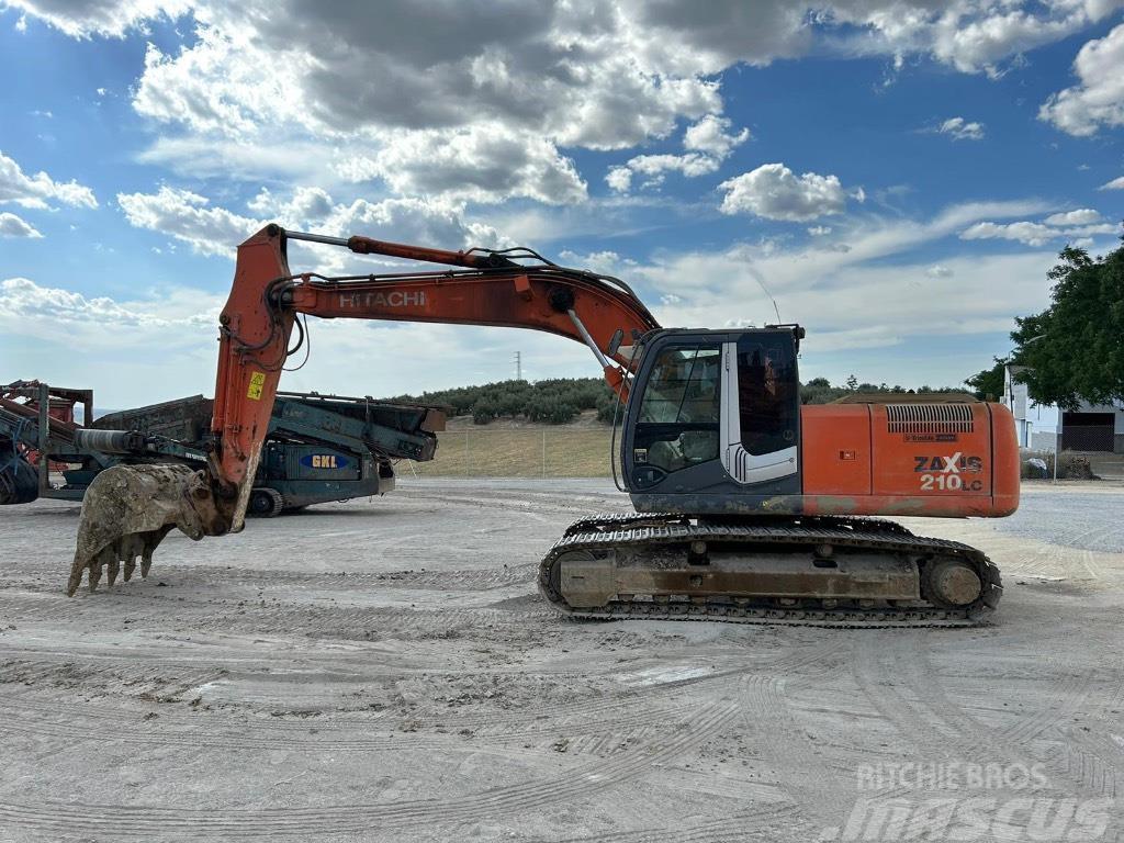 Hitachi ZX 210 Excavadoras sobre orugas