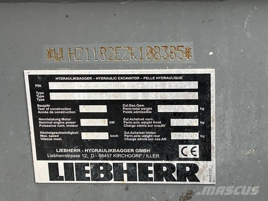 Liebherr A914 / LH18M Otros