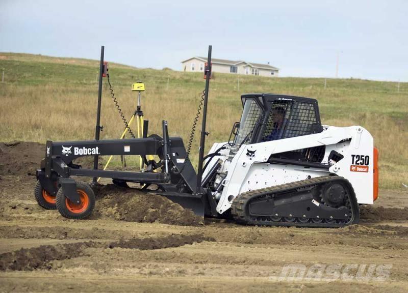 Bobcat Równiarka / Grader Buldozer sobre oruga