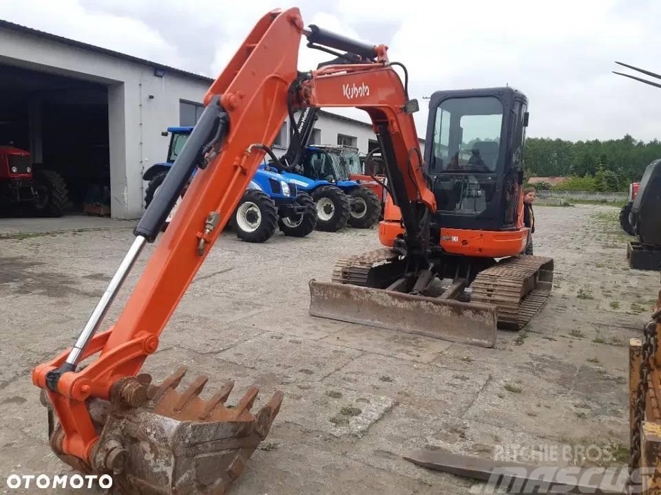 Kubota 161-3 Excavadoras sobre orugas