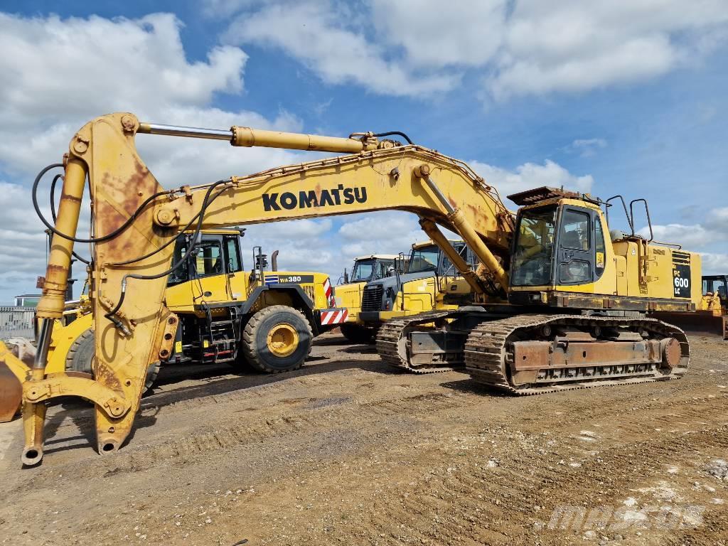 Komatsu PC600LC-6 Excavadoras sobre orugas