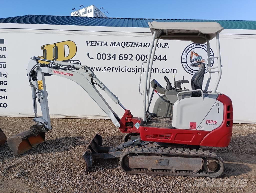 Takeuchi TB 216 Miniexcavadoras