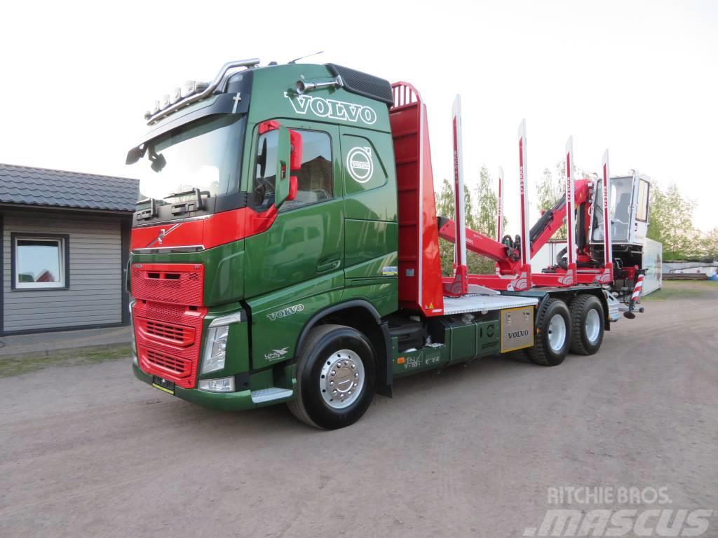 Volvo FH 460 Transportes de madera