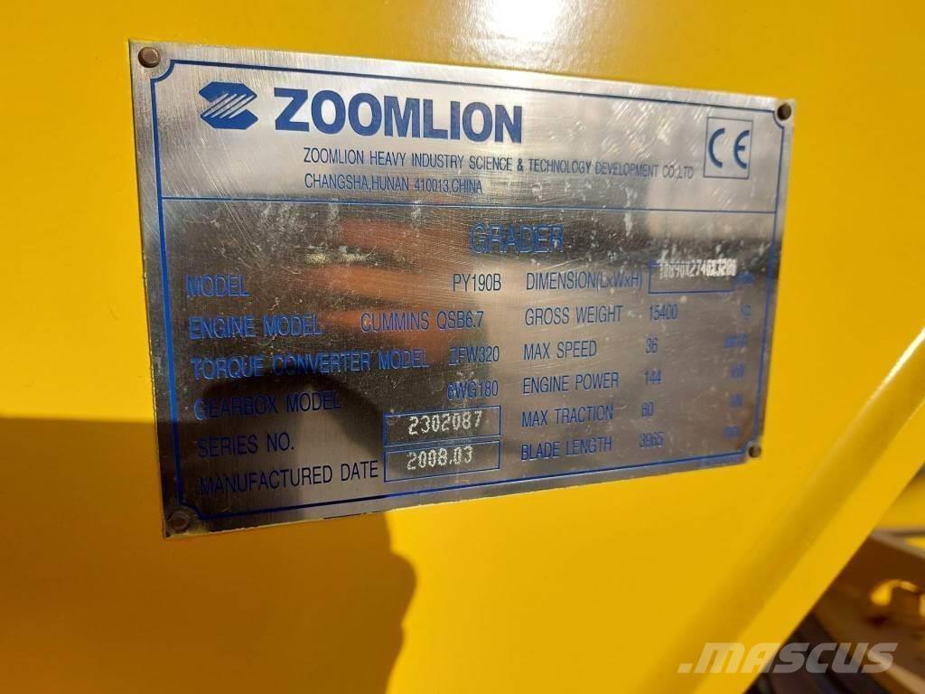 Zoomlion PY190B Niveladoras