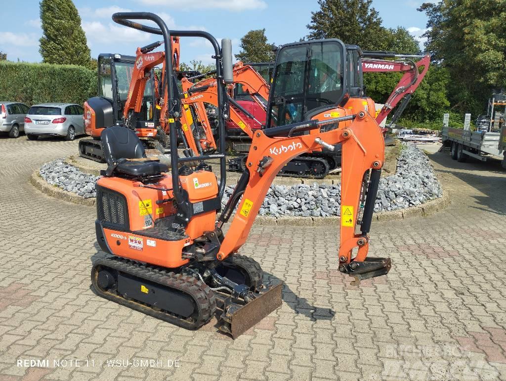 Kubota K008-5 Miniexcavadoras