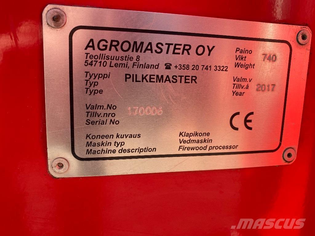 Pilkemaster Evo 36 Partidoras, cortadoras y trituradoras de madera