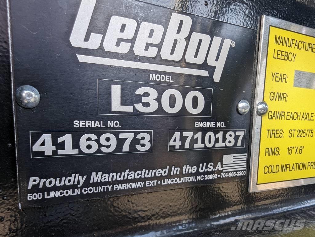 LeeBoy 300T Accesorios para máquinas de asfalto