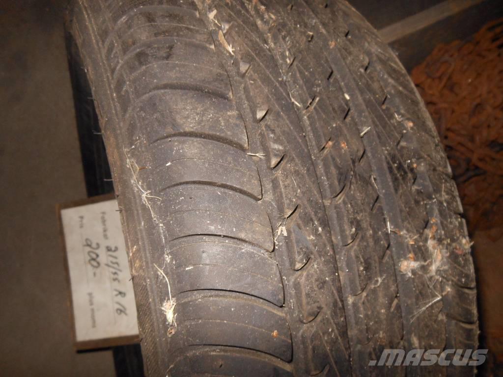  Däck 215/55R16 Otros accesorios para tractores