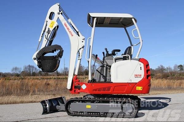 Takeuchi TB216 HYBRID Miniexcavadoras